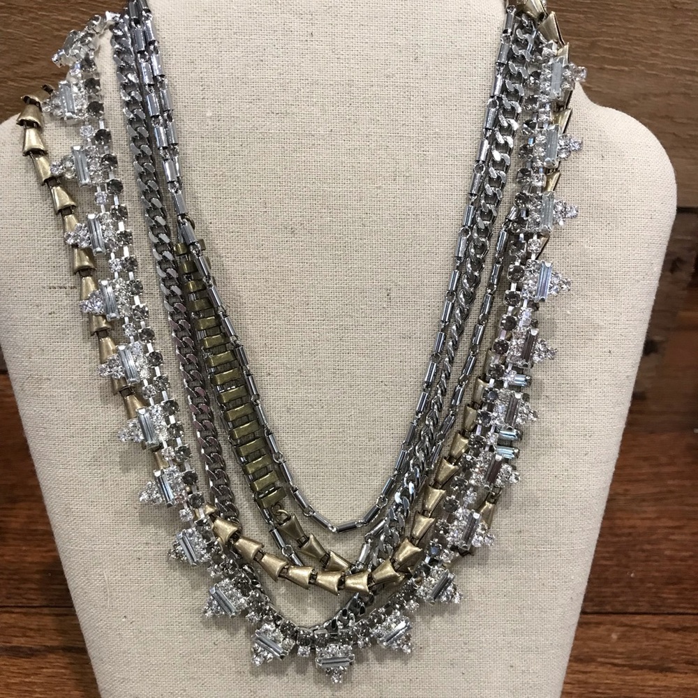 Stella & Dot Sutton Necklace - Mixed Metals
